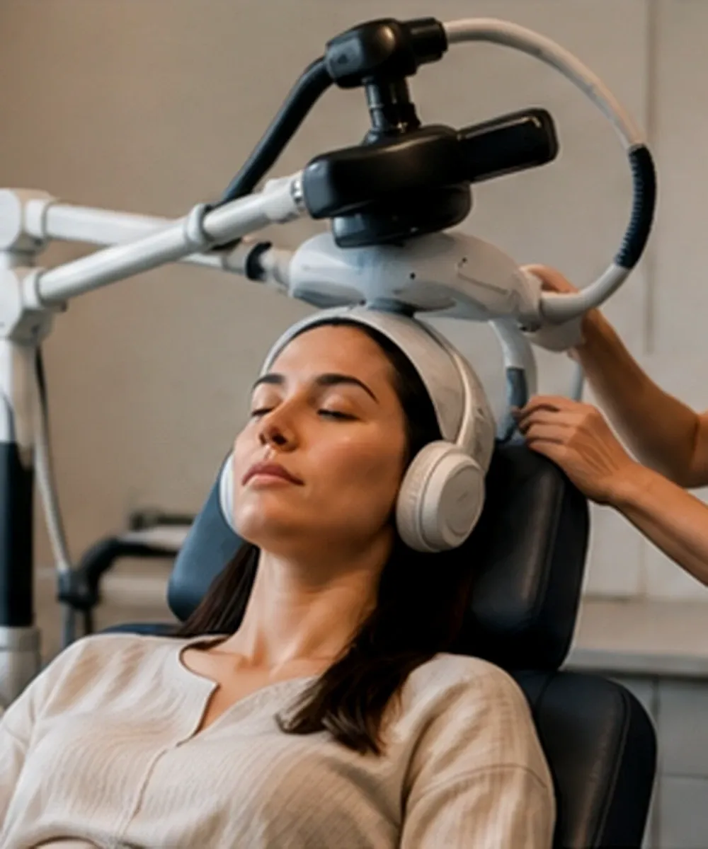 Profesional realizando una valoración neurofisiológica en Horizon